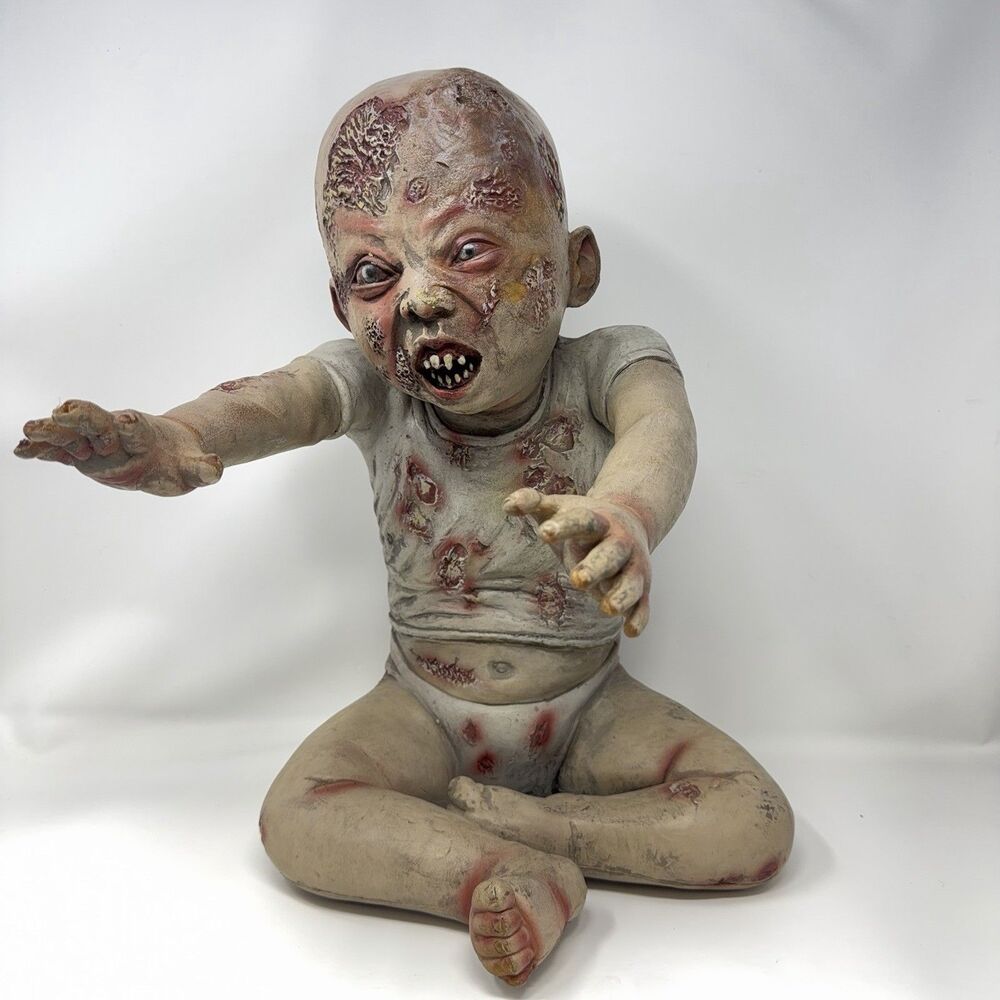 Spirit Halloween Zombie Baby Hugh R Tasty 2013 Latex Prop Decoration